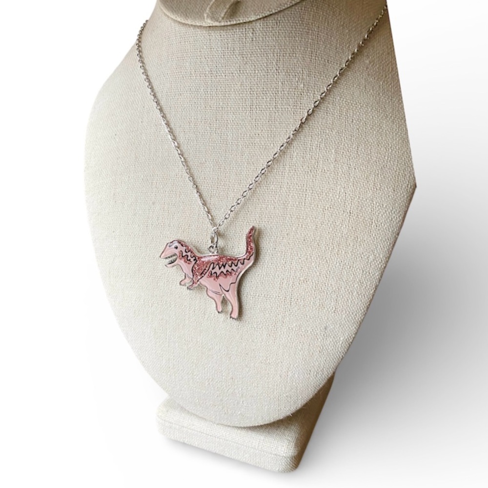 Coach Dinosaur Pendant Necklace